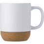 Ceramic mug Rosamund, white