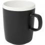Lilio 310 ml ceramic mug, Solid black