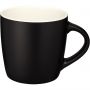 Riviera 340 ml ceramic mug, solid black,White