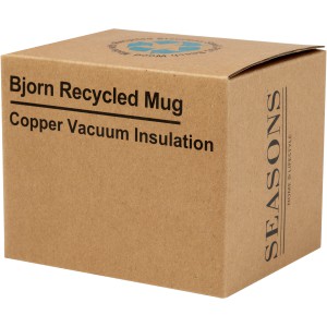 Bjorn 360 ml RCS certified recycled stainless steel mug with (Mugs)