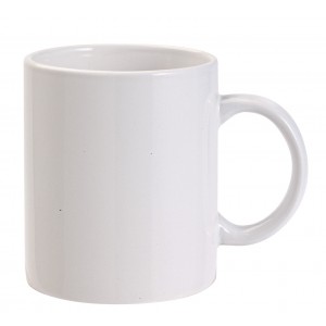Ceramic mug, 0.3 ltr, white (Mugs)