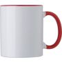 Ceramic mug Blair, red