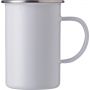 Enamel mug (550 ml) Ayden, white
