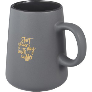 Joe 450 ml ceramic mug, Grey (Mugs)