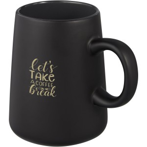 Joe 450 ml ceramic mug, Solid black (Mugs)