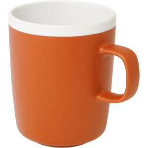 Lilio 310 ml ceramic mug, Orange (Mugs)