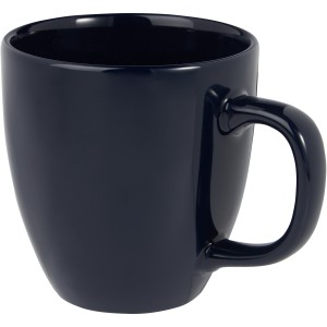Moni 430 ml ceramic mug, Navy (Mugs)