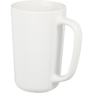 Perk 480 ml ceramic mug, White (Mugs)