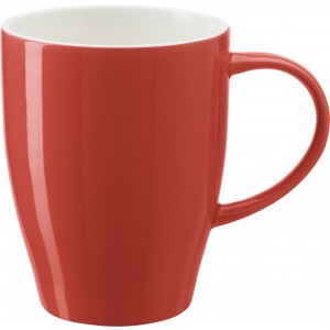 Porcelain mug Paula, red (Mugs)