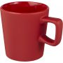 Ross 280 ml ceramic mug, Red