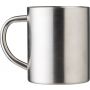 Stainless steel mug (300 ml) Braylen, silver