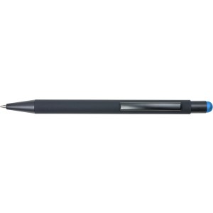 Aluminium ballpen Formentera, light blue (Multi-colored, multi-functional pen)