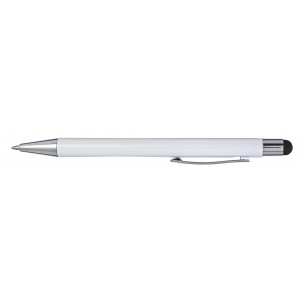 Aluminium ballpen Lise, black (Multi-colored, multi-functional pen)