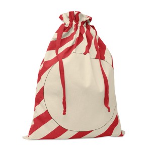 Large Santa cotton bag, Red <font size=1>[ENG]</font>