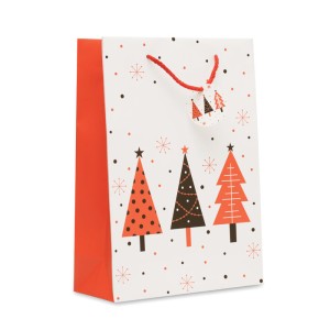 Gift paper bag large, White <font size=1>[ENG]</font>
