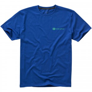 Nanaimo short sleeve men's t-shirt, Blue (T-shirt, 90-100% cotton)