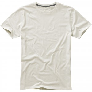 Nanaimo short sleeve men's t-shirt, Light grey (T-shirt, 90-100% cotton)