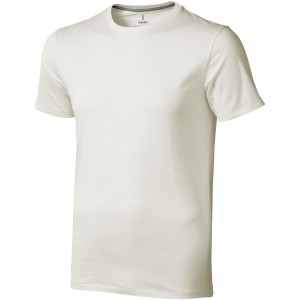 Nanaimo short sleeve men's t-shirt, Light grey (T-shirt, 90-100% cotton)