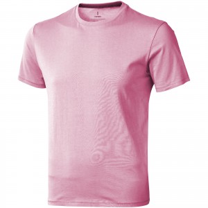 Nanaimo short sleeve men's t-shirt, Light pink (T-shirt, 90-100% cotton)