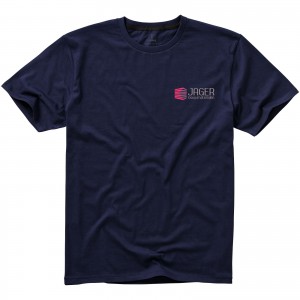 Nanaimo short sleeve men's t-shirt, Navy (T-shirt, 90-100% cotton)