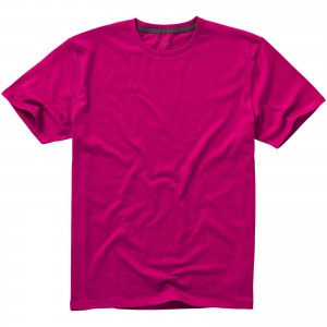 Nanaimo short sleeve men's t-shirt, Pink (T-shirt, 90-100% cotton)