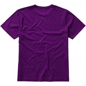 Nanaimo short sleeve men's t-shirt, Plum (T-shirt, 90-100% cotton)