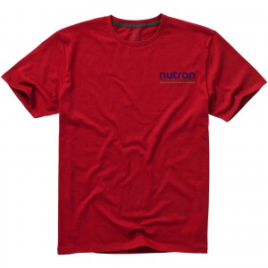 Nanaimo short sleeve men's t-shirt, Red (T-shirt, 90-100% cotton)