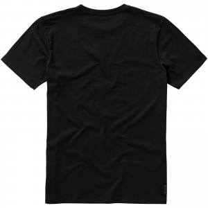 Nanaimo short sleeve men's t-shirt, solid black (T-shirt, 90-100% cotton)