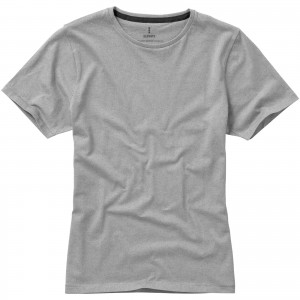 Nanaimo short sleeve women's T-shirt, Grey melange (T-shirt, 90-100% cotton)