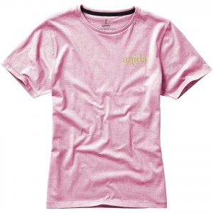 Nanaimo short sleeve women's T-shirt, Light pink (T-shirt, 90-100% cotton)