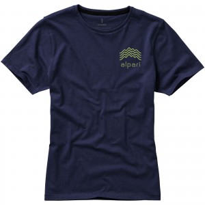 Nanaimo short sleeve women's T-shirt, Navy (T-shirt, 90-100% cotton)