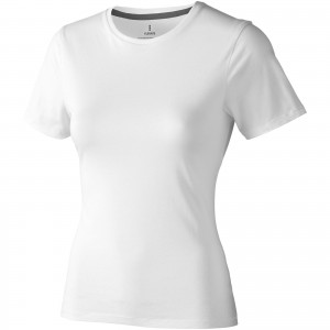 Nanaimo short sleeve women's T-shirt, White (T-shirt, 90-100% cotton)