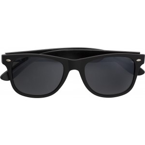 ABS- und Bambus-Sonnenbrille Jaxon, Schwarz