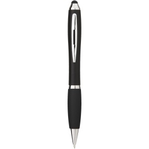 Nash Stylus Kugelschreiber farbig mit schwarzem Griff, schwa