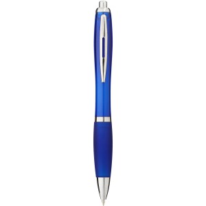 Nash Kugelschreiber mit farbigem Schaft und Griff, royalblau