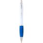 Nash recycled plastic ballpoint pen (blue ink), Aqua