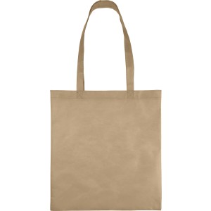 Nonwoven (80 gsm) shopping bag Taye, khaki <font size=1>[ENG]</font>