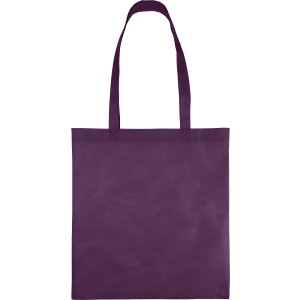 Nonwoven (80 gsm) shopping bag Taye, purple <font size=1>[ENG]</font>