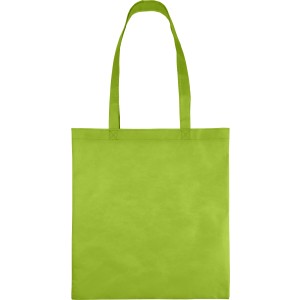 Nonwoven (80 gsm) shopping bag Taye, lime <font size=1>[ENG]</font>