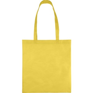 Nonwoven (80 gsm) shopping bag Taye, yellow <font size=1>[ENG]</font>