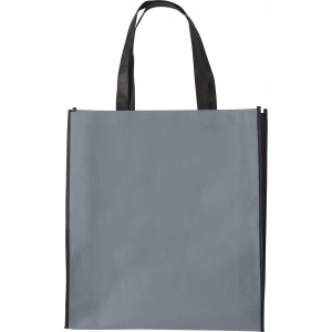 Einkaufstasche 'Zrich' aus Non-Woven, Grau