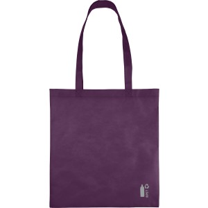 Recycled nonwoven (80 gsm) shopping bag Vian, purple <font size=1>[ENG]</font>