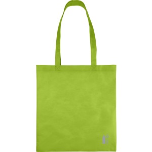 Recycled nonwoven (80 gsm) shopping bag Vian, lime <font size=1>[ENG]</font>