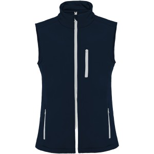 Nevada unisex softshell bodywarmer, Navy Blue (Vests)