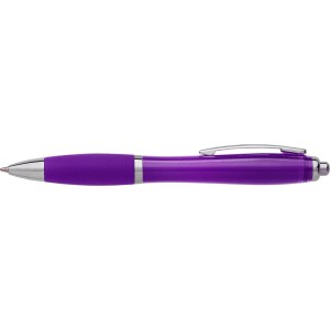 Kugelschreiber aus Kunststoff Newport, Violett