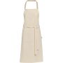 Nia 200 g/m2 recycled cotton apron, Oatmeal