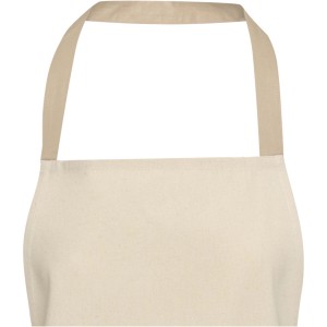 Nia 200 g/m2 Schrze aus recycelter Baumwolle, Oatmeal (Kchentextilien)