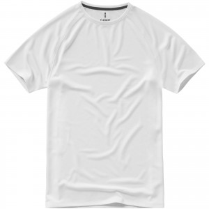 Niagara short sleeve men's cool fit t-shirt, White (T-shirt, mixed fiber, synthetic)