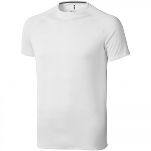 Niagara short sleeve men's cool fit t-shirt, White (T-shirt, mixed fiber, synthetic)