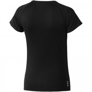 Niagara short sleeve women's cool fit t-shirt, solid black (T-shirt, mixed fiber, synthetic)